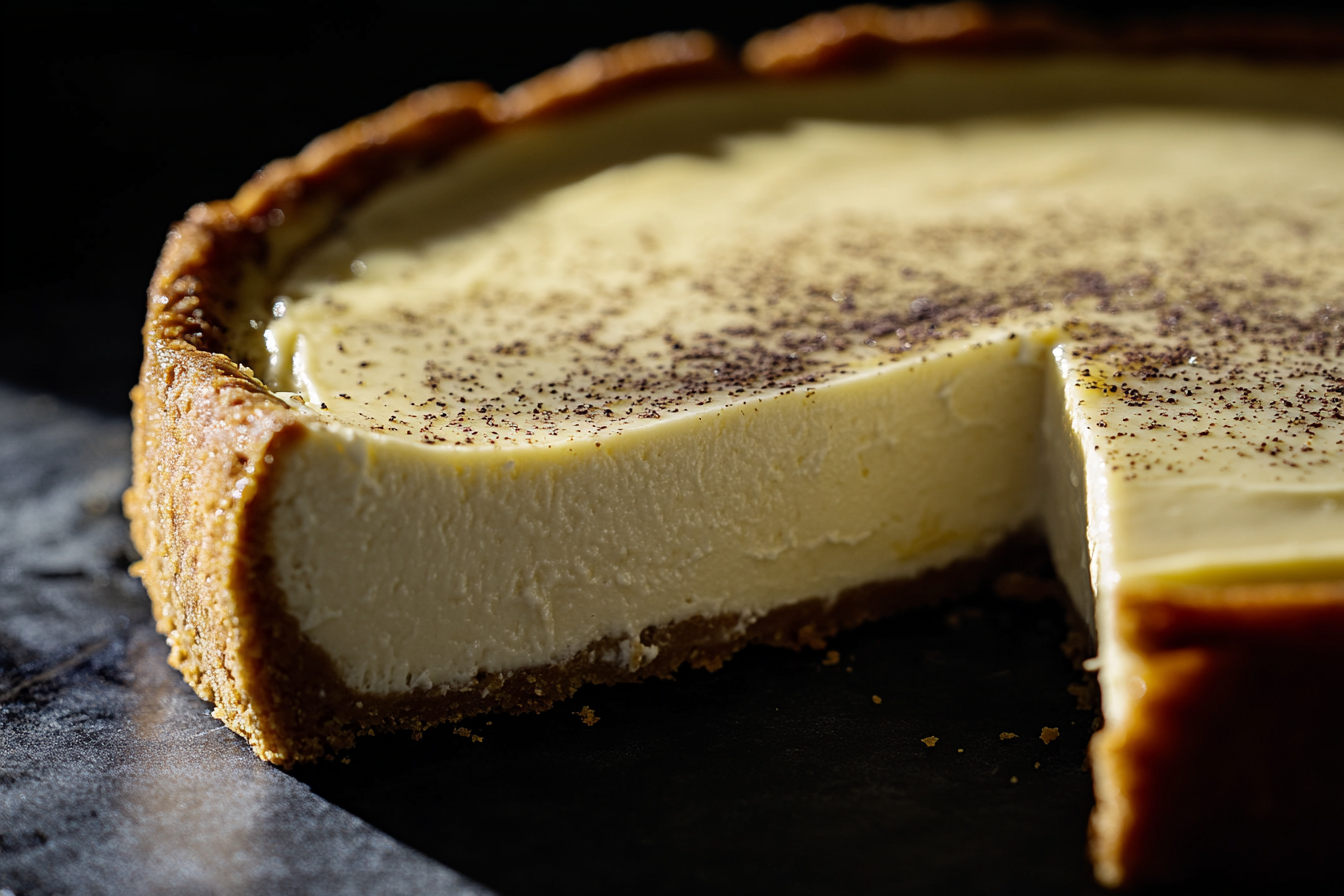 Ricotta Cheesecake with Lemon Zest
