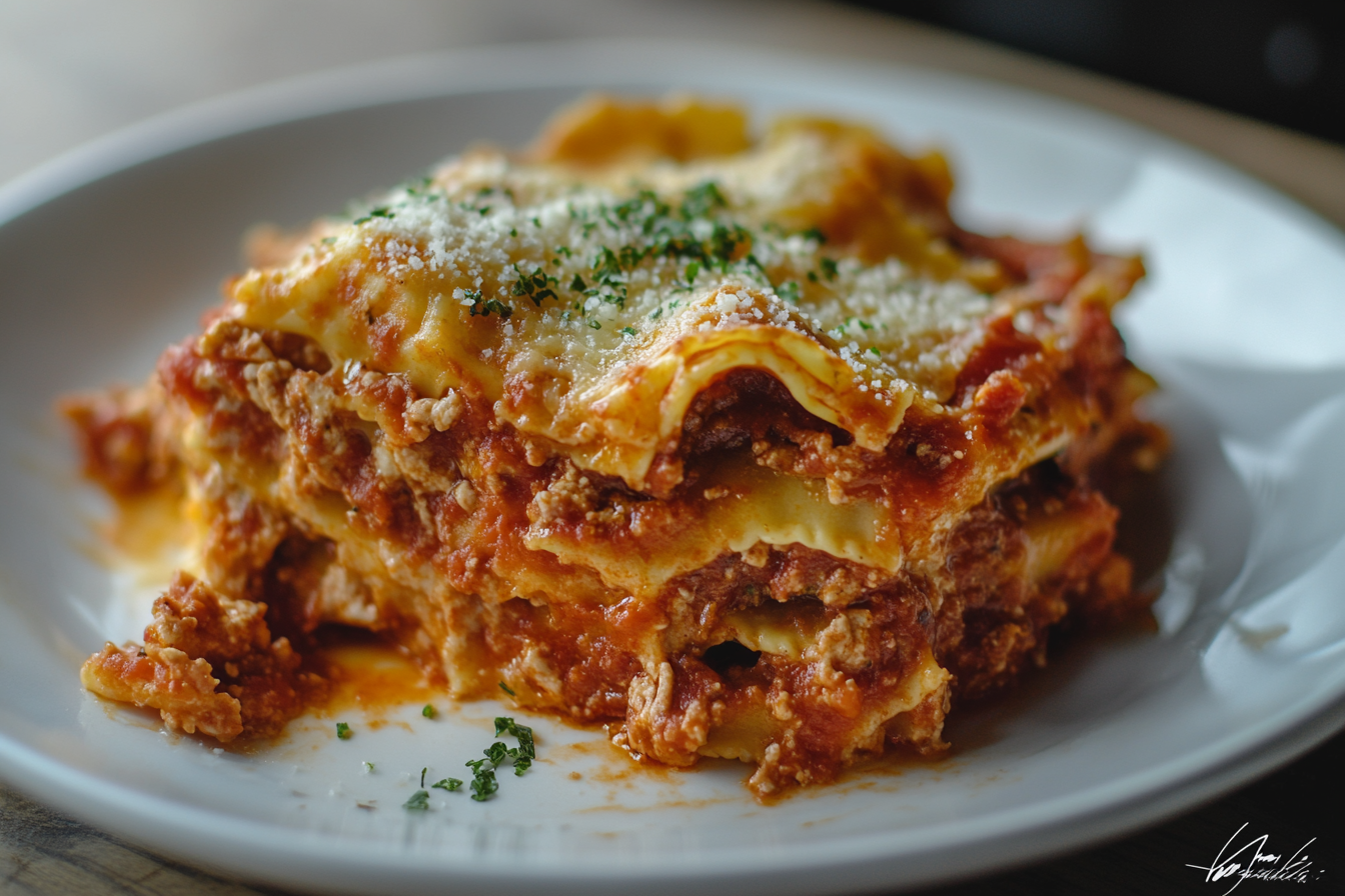 Crockpot Ravioli Lasagna