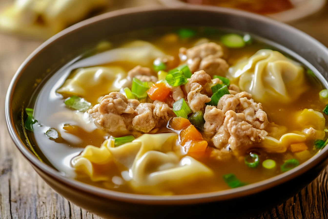 Savory Egg Roll Soup Delight