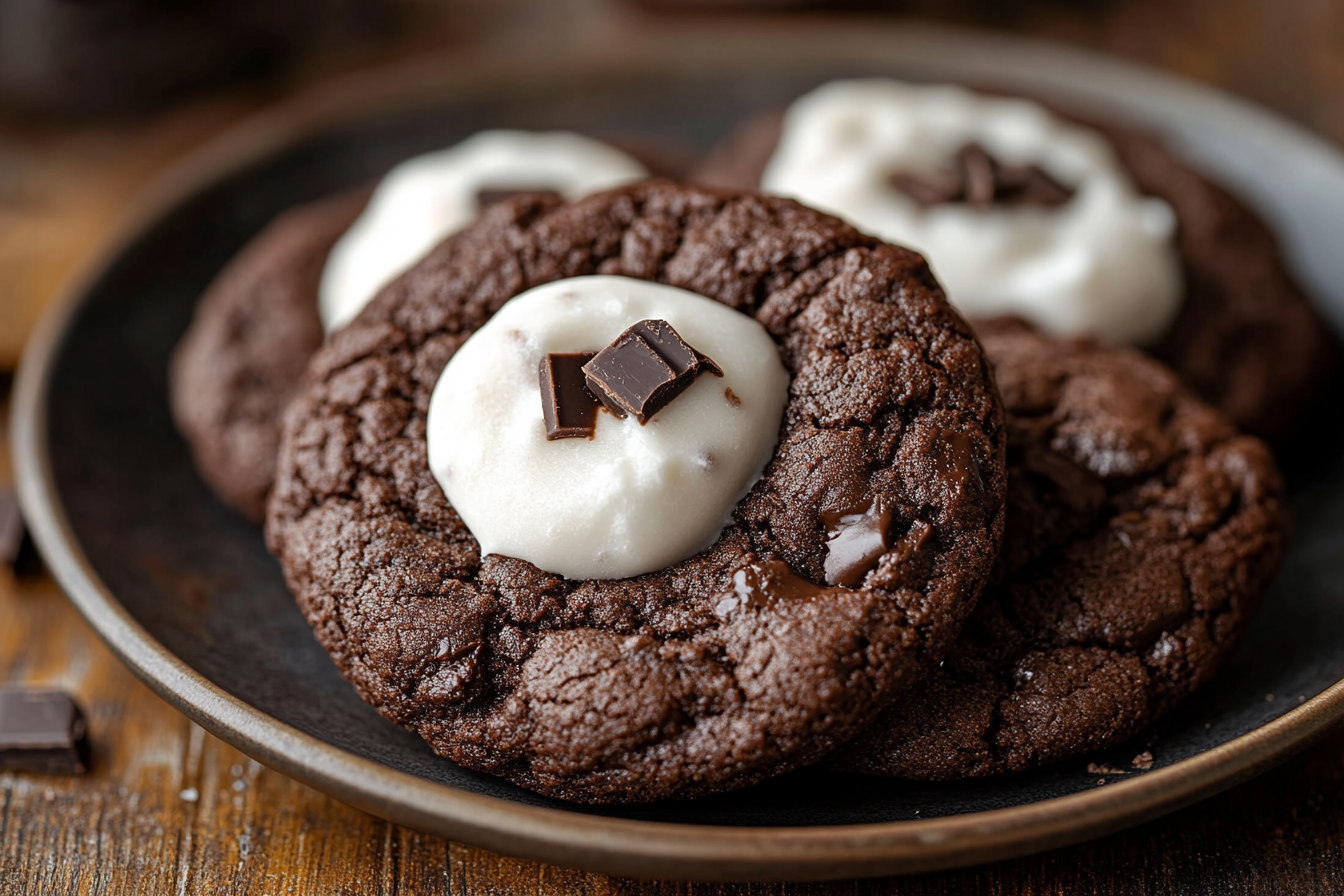 Hot Chocolate Cookies