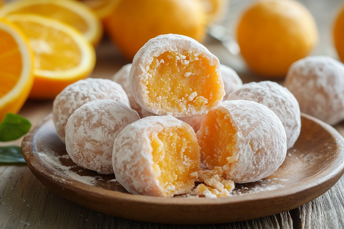 Orange Creamsicle Truffles