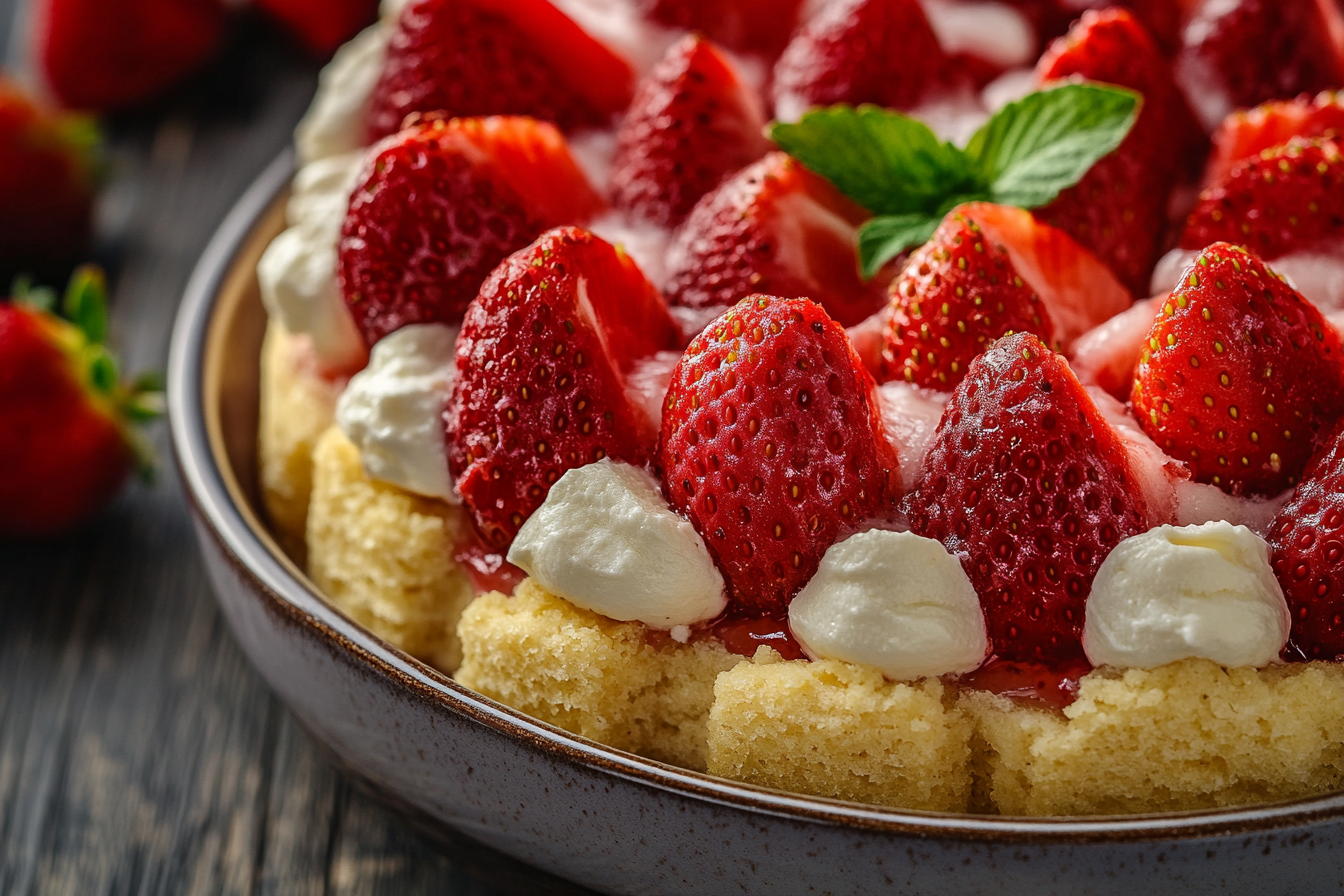 Strawberry Shortcake Dessert