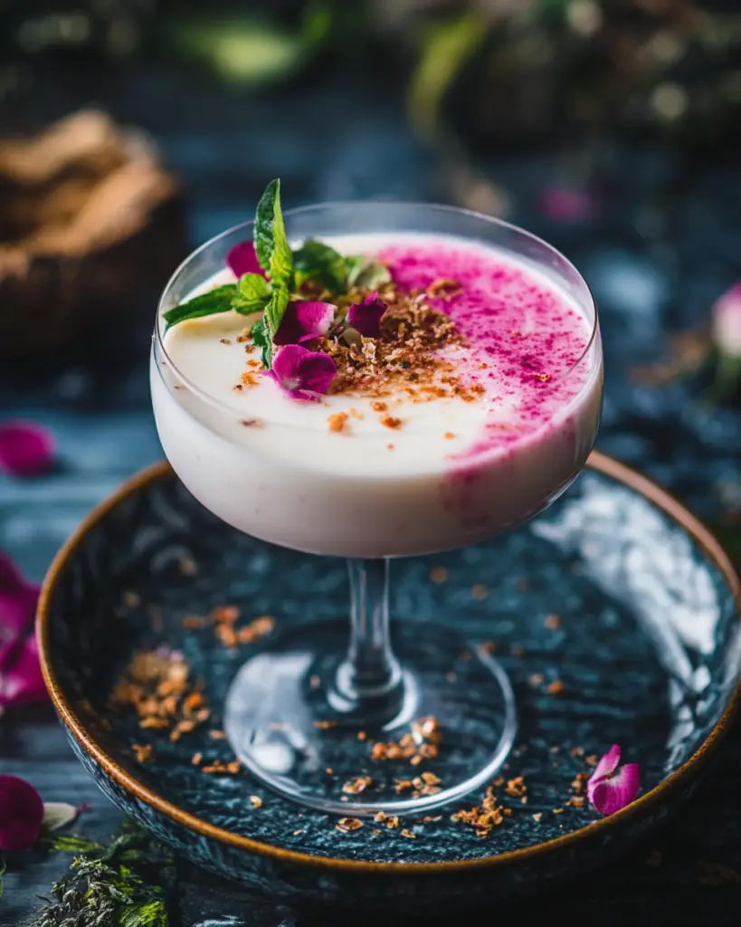 Litchi Rose Panna Cotta 4 Litchi Rose Panna Cotta