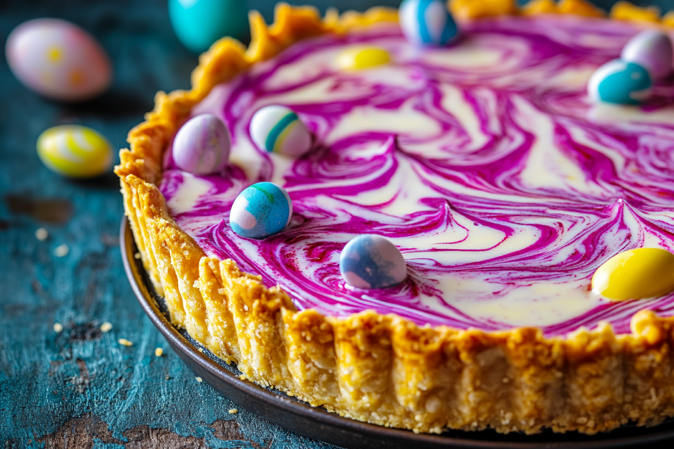 Easter Swirl Pie