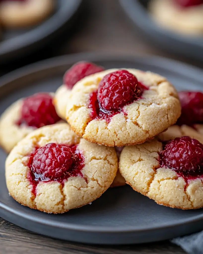 Raspberry Vanilla Butter Cookies 4 Raspberry Vanilla Butter Cookies