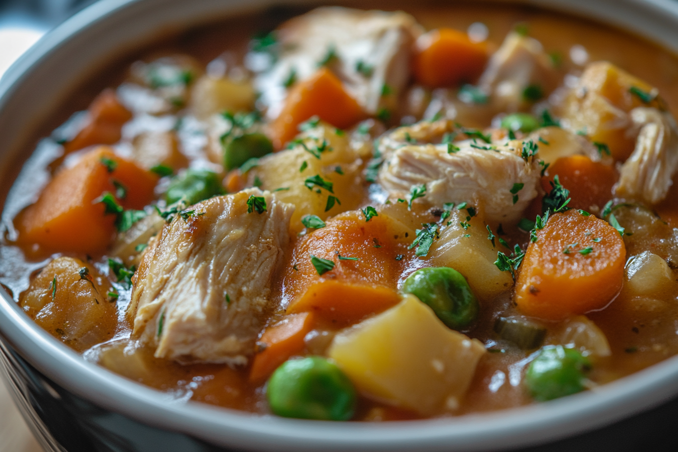 Hearty Chicken & Vegetable Stew