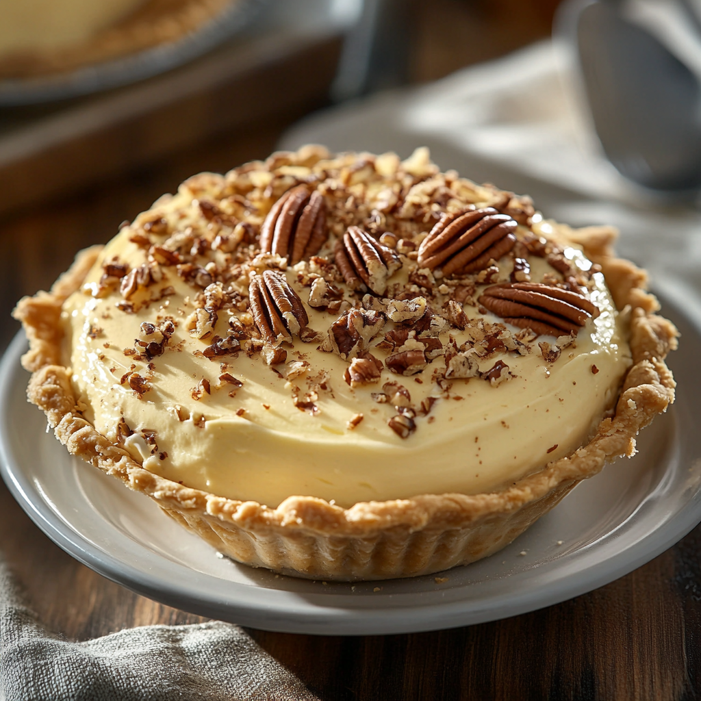Pecan Cream Pie