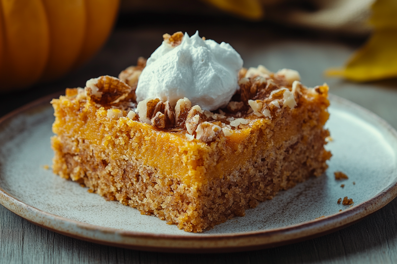 Pumpkin Crunch Cake