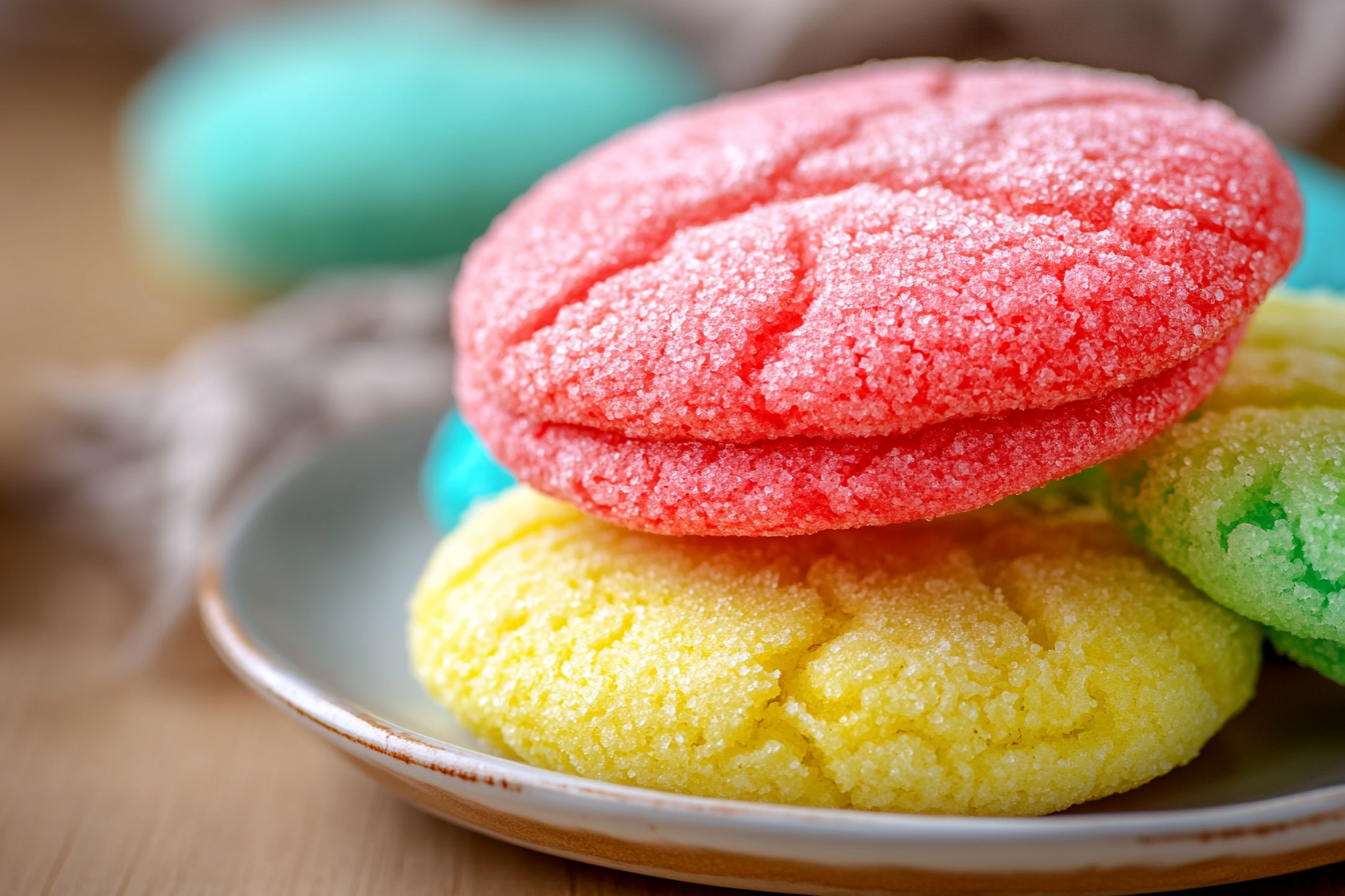 Easter Jello Cookies