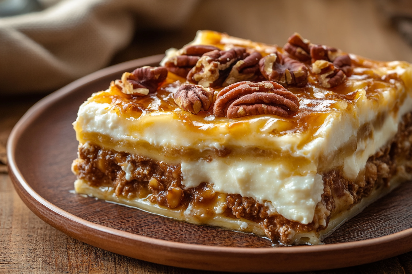 Pecan Pie Lasagna