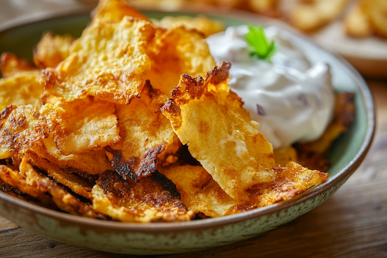 Cottage Cheese Chips