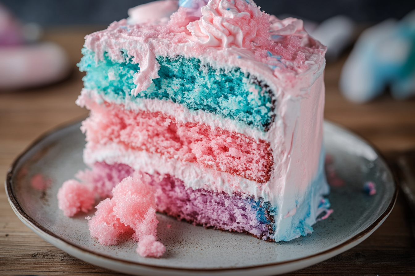Cotton Candy Cake