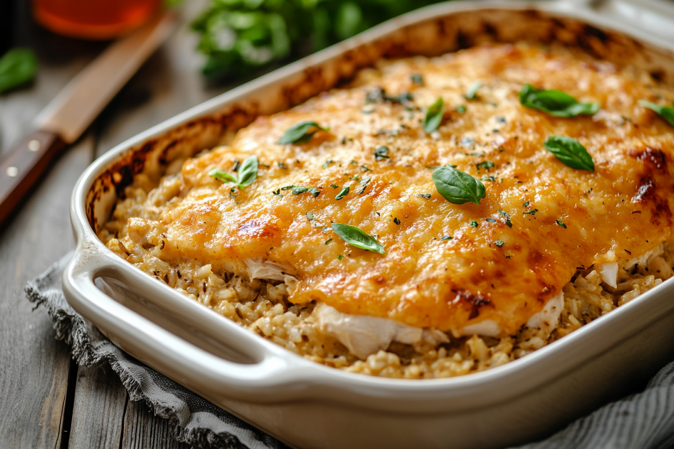 Chicken & Rice Casserole