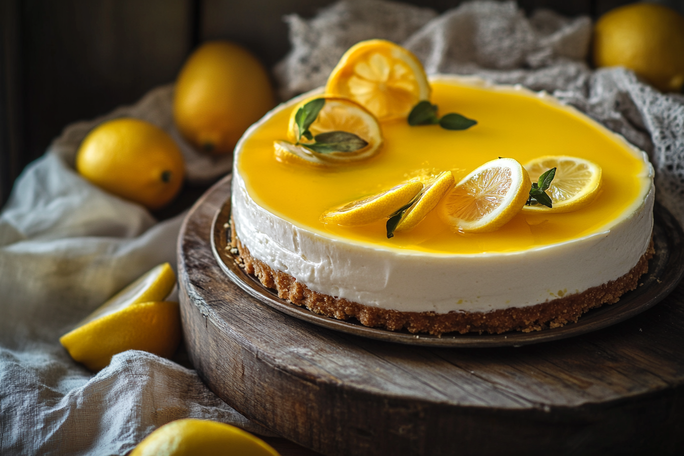 Lemon Cheesecake Recipe