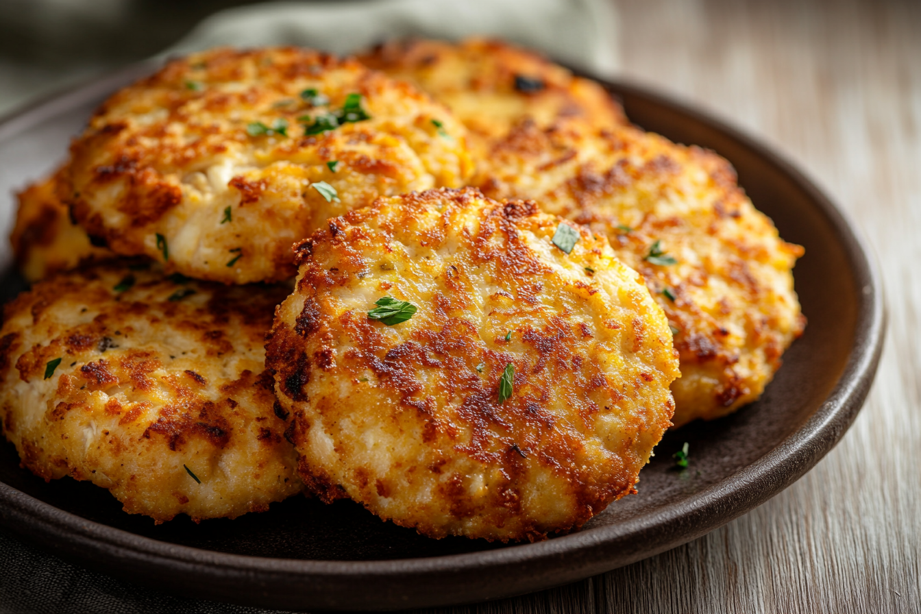 Air Fryer Canned Chicken Patties