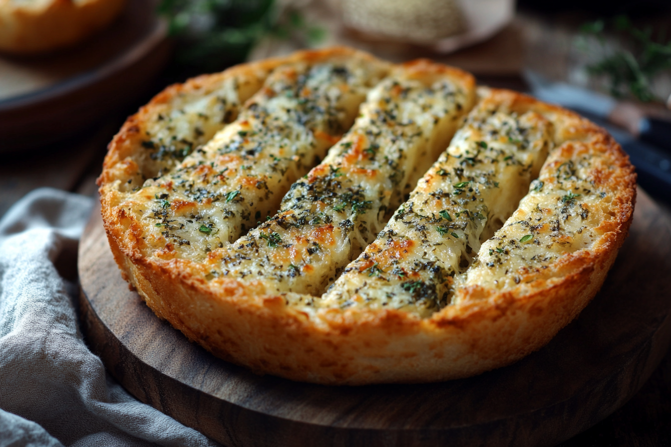 Quick Air Fryer Garlic Bread