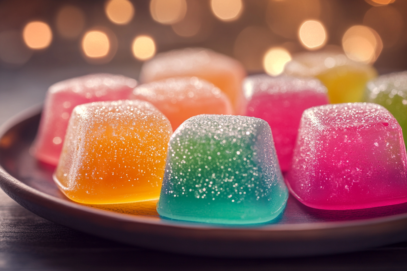 Boozy Jello Candy Melts