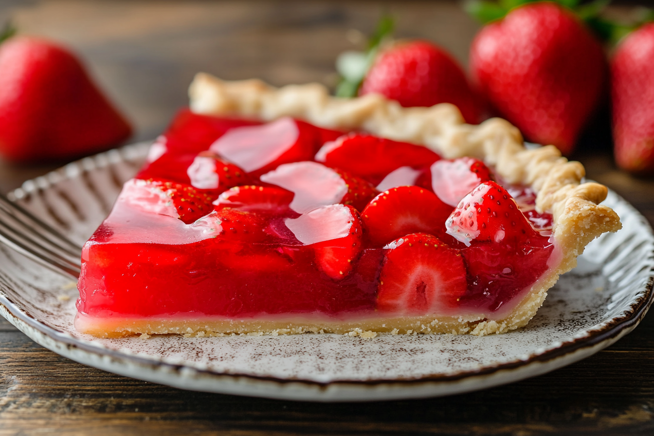 Strawberry Jello Pie Recipe