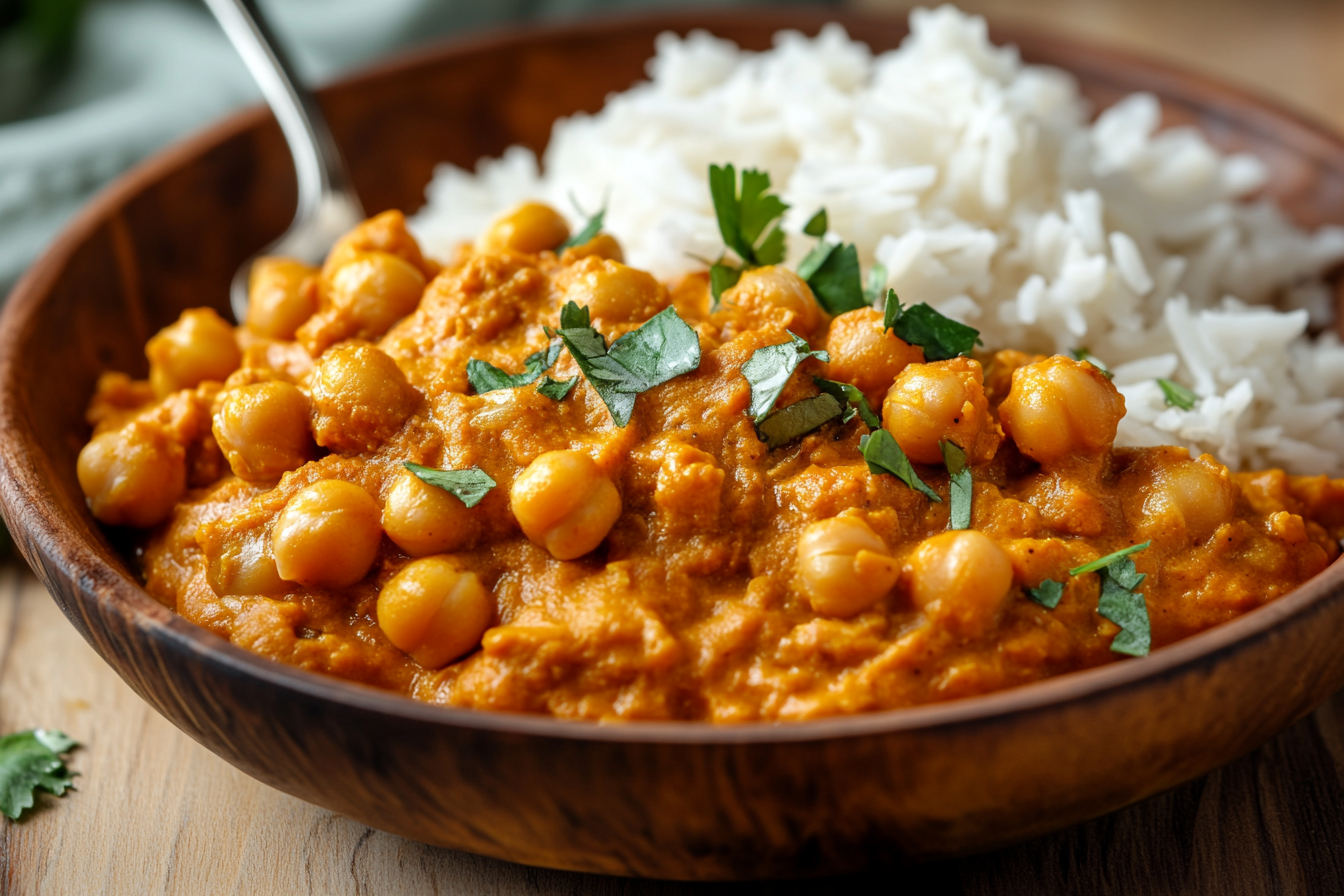 Indian Butter Chickpeas