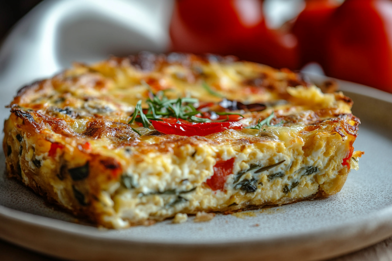 Baked Cottage Cheese Eggs