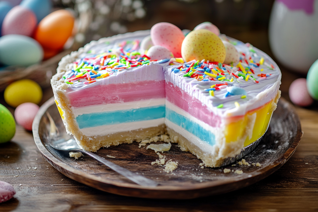 Easter Jell-O Pie Recipe