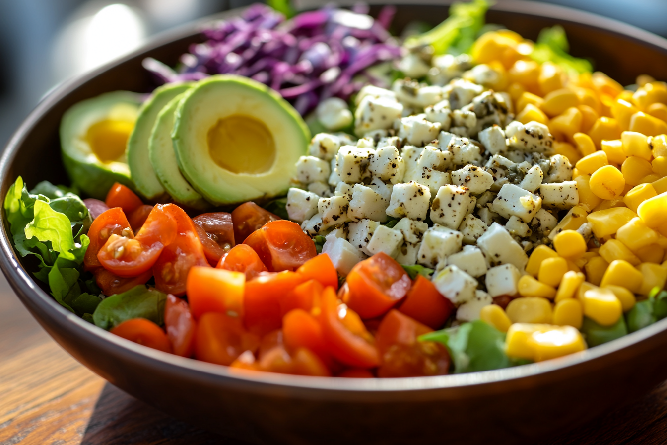 Healthy Protein Salad Bowl