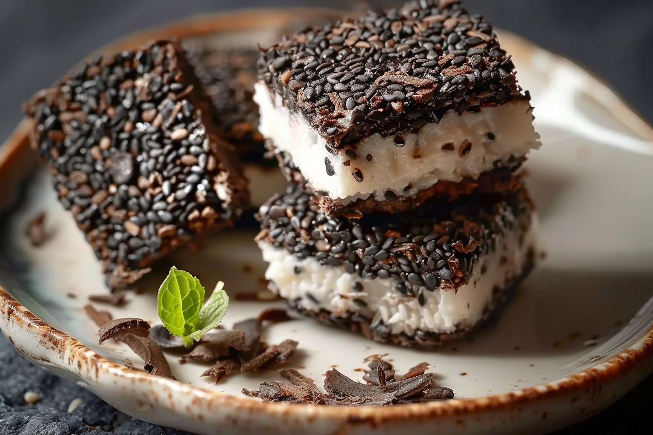 Black Sesame – Coconut Candy
