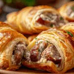 Sausage & Cream Cheese Crescents 5 Sausage & Cream Cheese Crescents