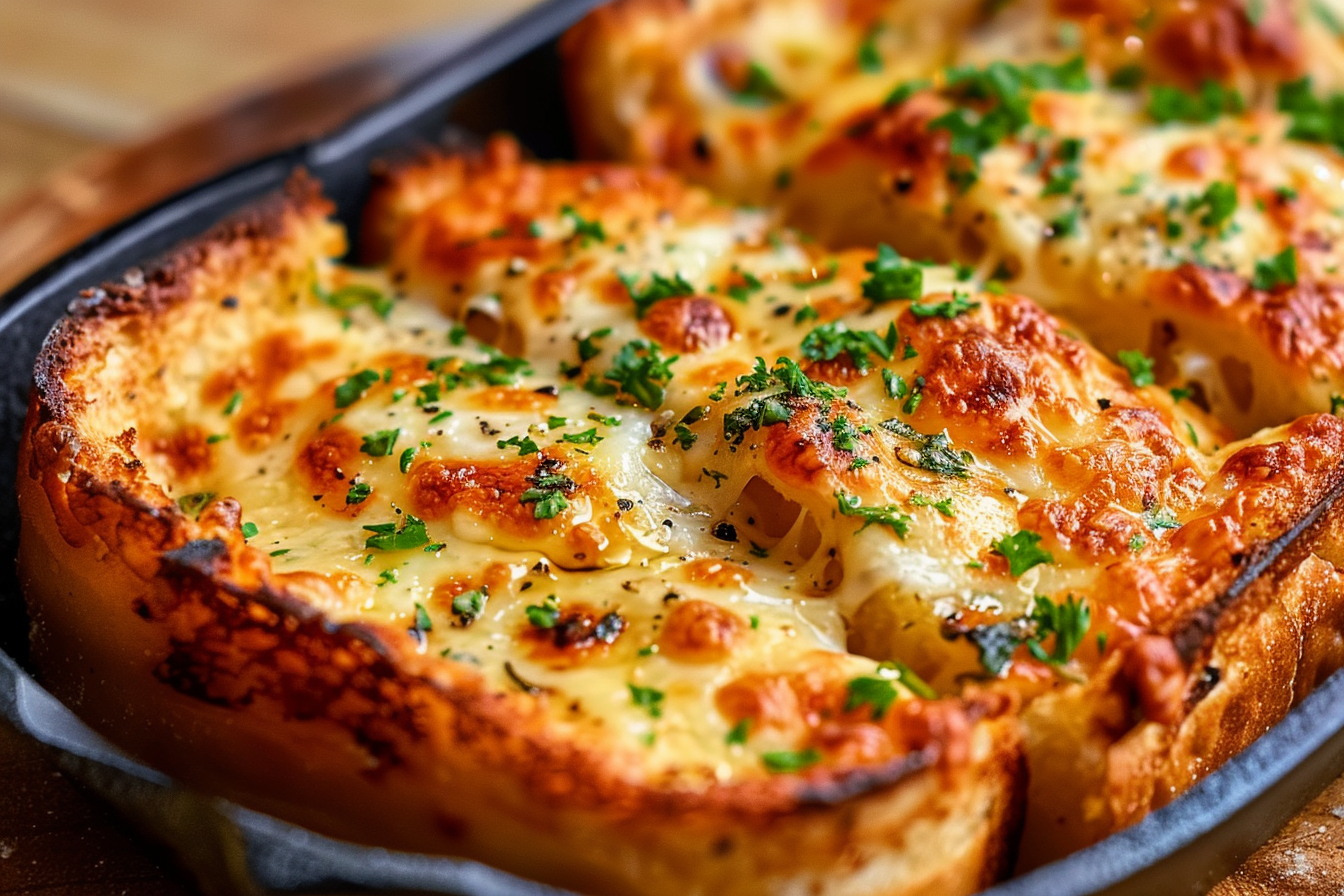 Easy Cheesy Garlic Bread