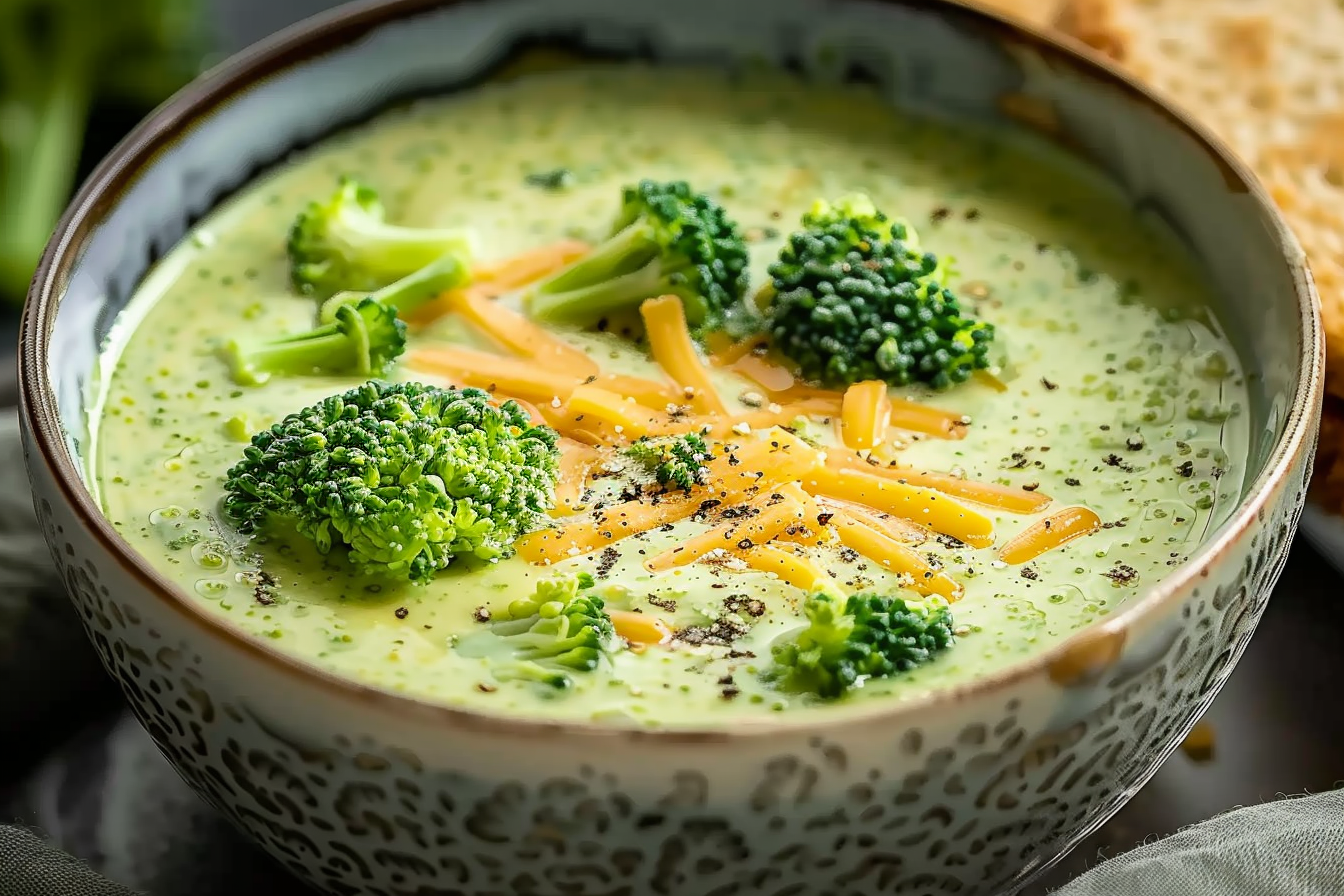 Creamy Broccoli Cheddar Soup