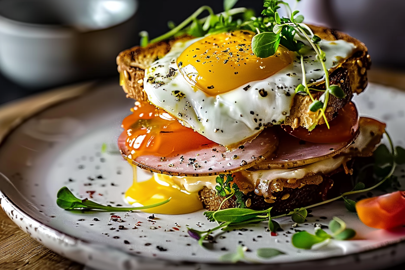 Croque Madame Brunch Sandwiches