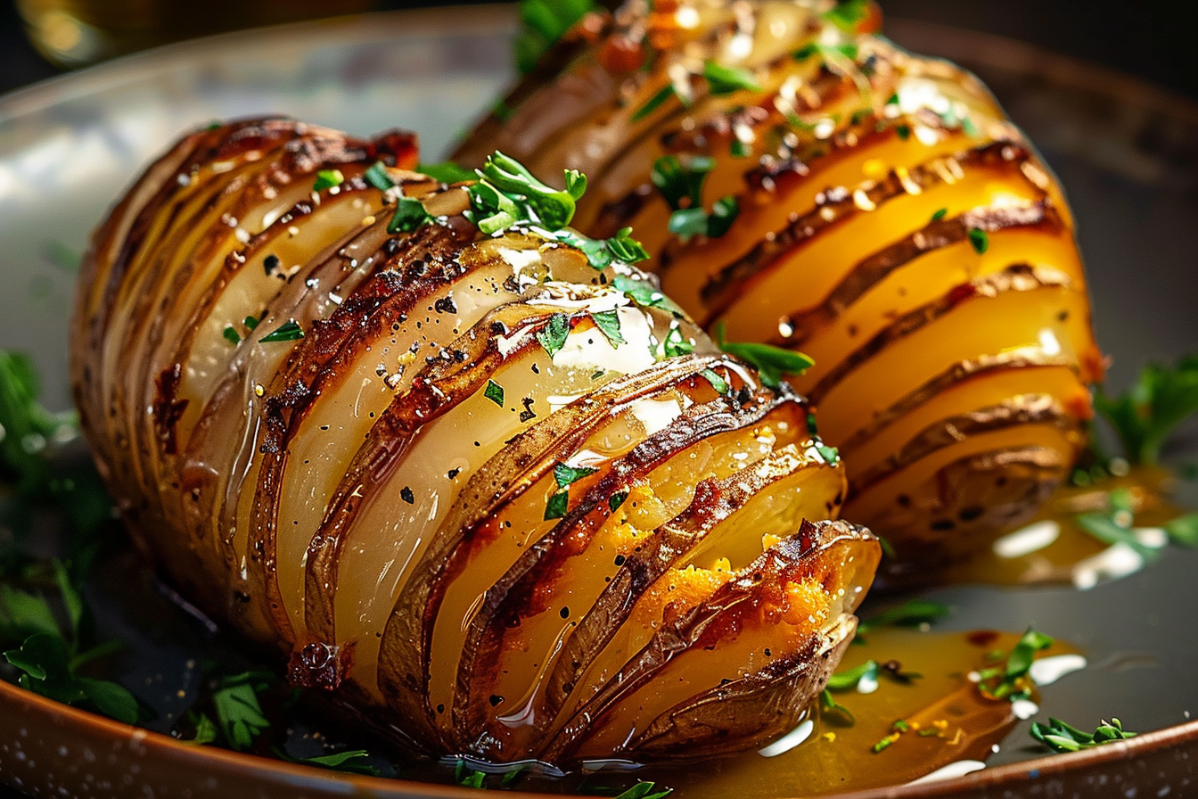 Hasselback Potatoes