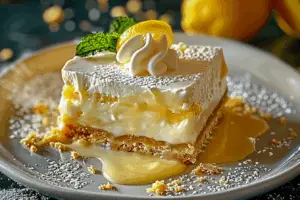 Lazy Day Lemon Cream Pie Bars