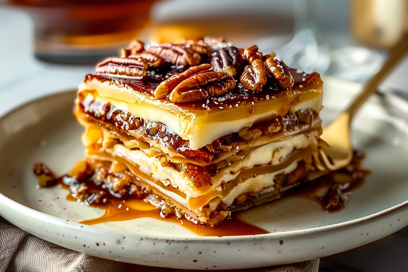 Pecan Pie Lasagna