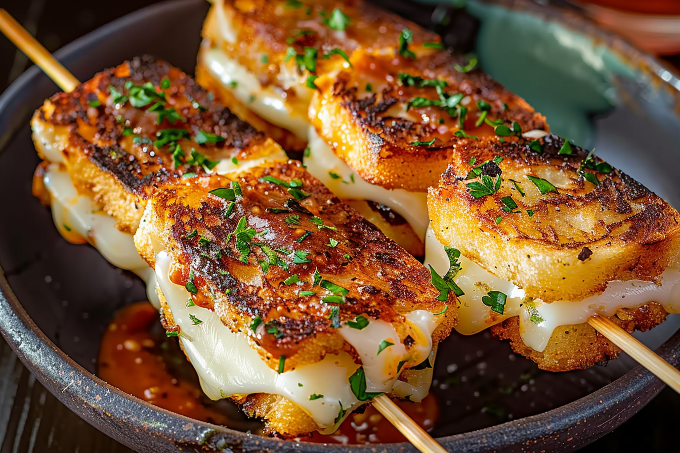 Grilled Cheese Skewers