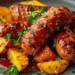 Sweet and Savory Glazed Sausage and Potatoes 5 Sweet and Savory Glazed Sausage and Potatoes