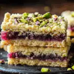 Pistachio Shortbread Bars 5 Pistachio Shortbread Bars