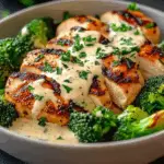 Grilled Chicken & Broccoli Bowls with Creamy Garlic Sauce 5 Grilled Chicken & Broccoli Bowls with Creamy Garlic Sauce
