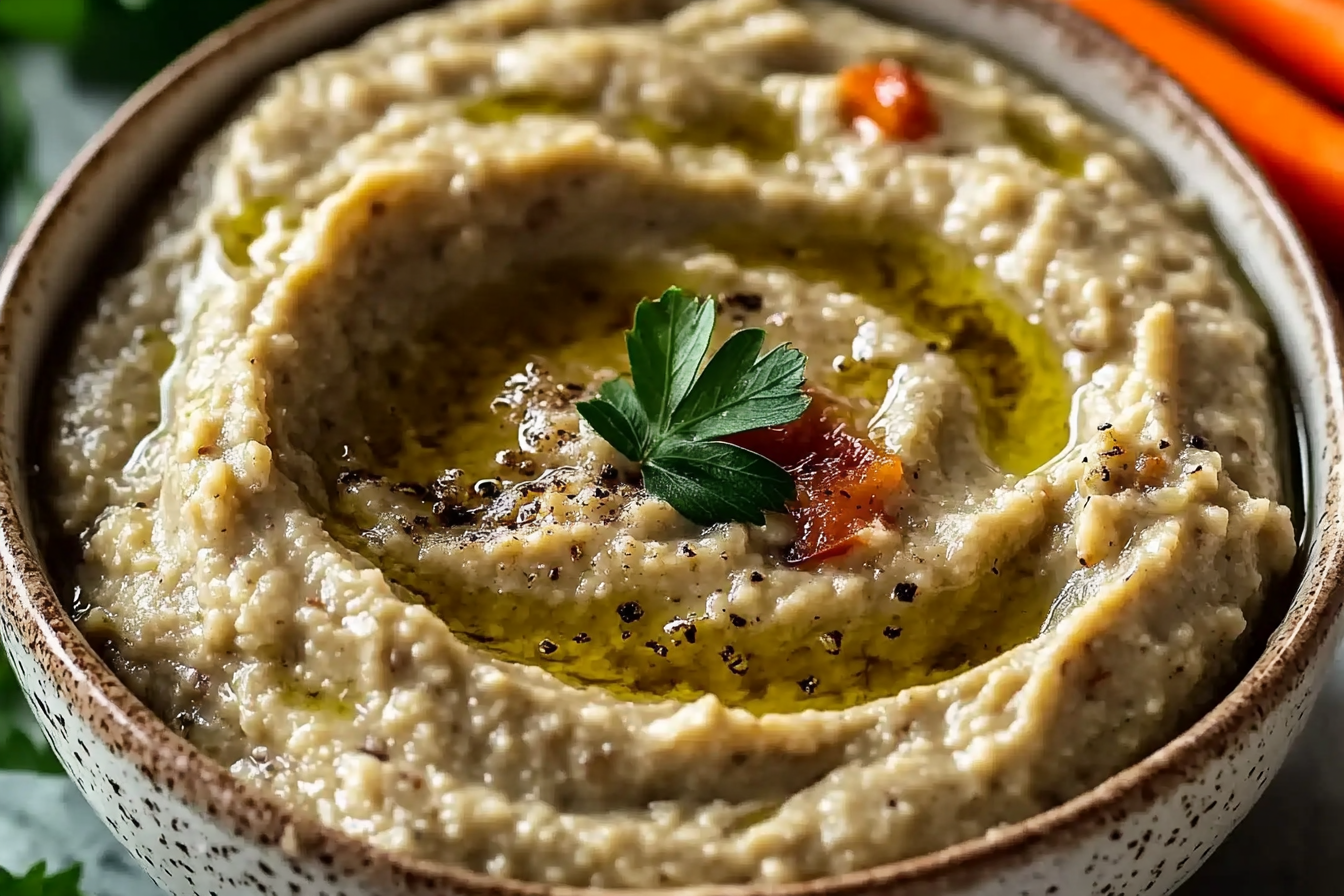 Baba Ganoush Without Tahini