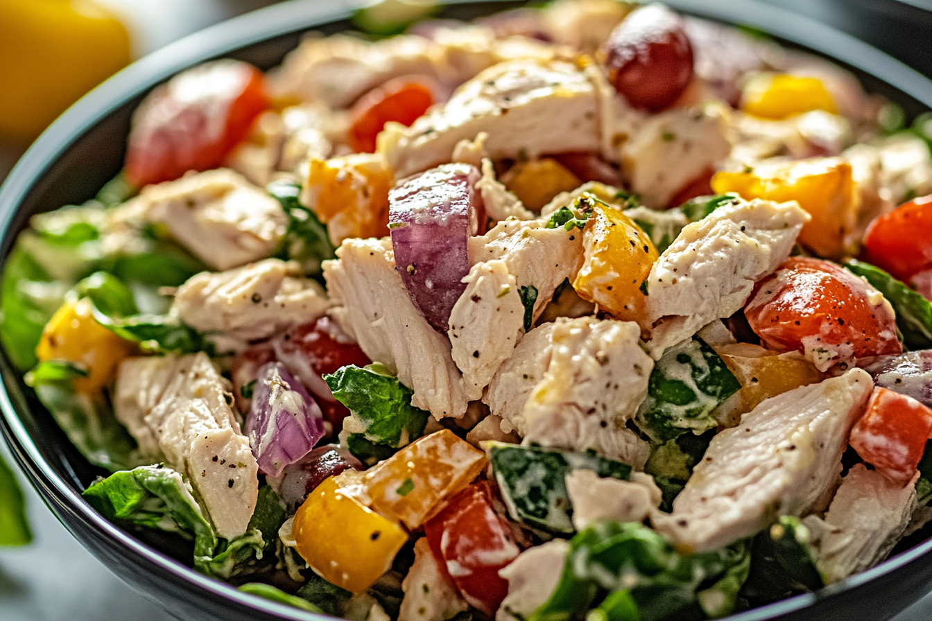 Italian Grinder Chicken Salad
