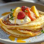 Lemon Mascarpone Stuffed Crepes 5 Lemon Mascarpone Stuffed Crepes