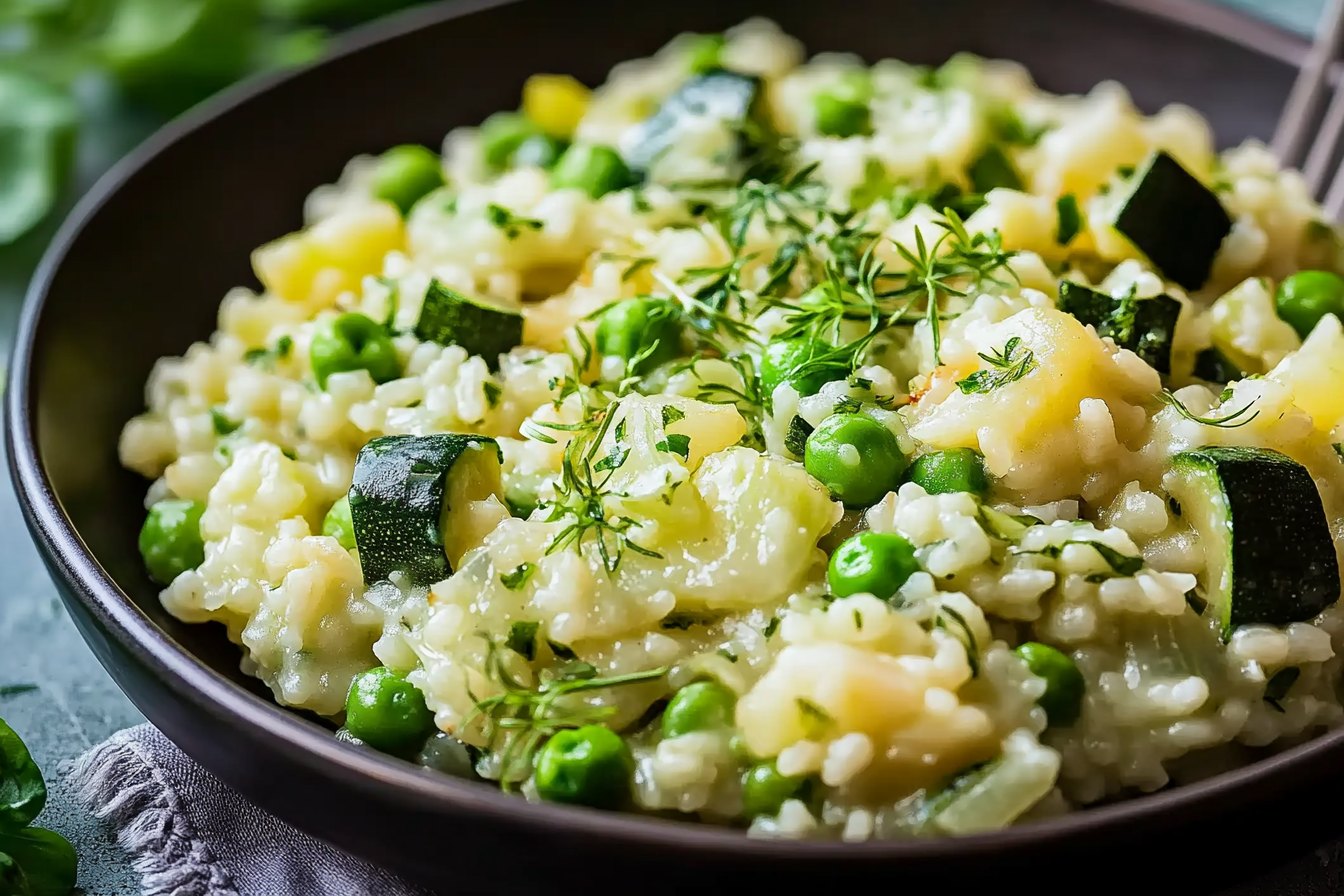 Spring Vegetable Risotto