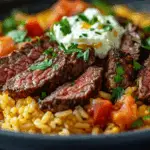 Steak & Queso Rice 5 Steak & Queso Rice