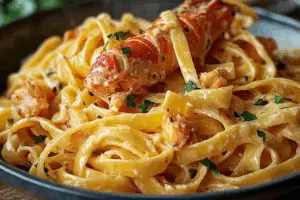 Crawfish Fettuccine