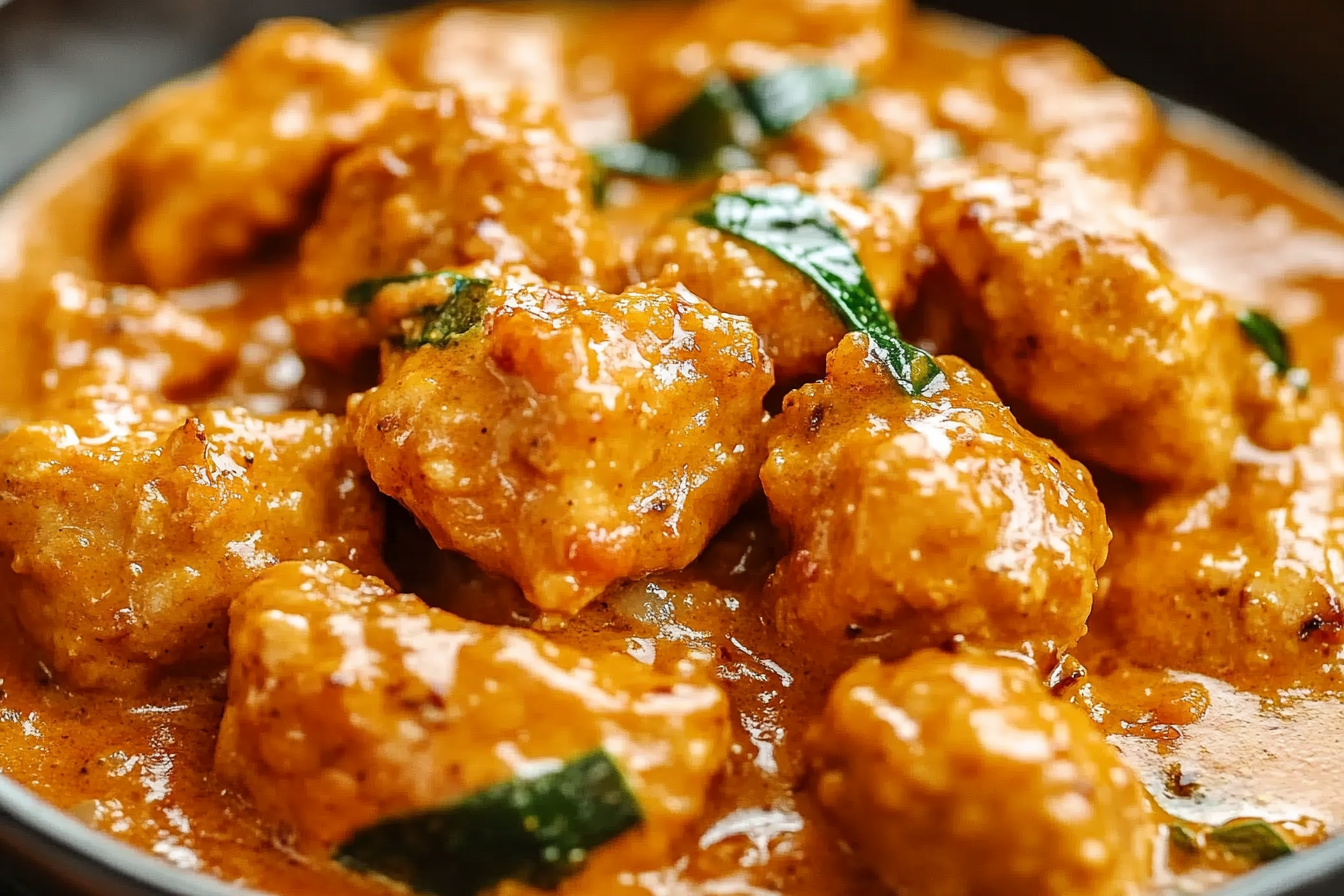 Creamy Crispy Singapore Butter Chicken