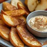Air Fried Apple Wedges with Caramel Whipped Cream Dipping Sauce 5 Air Fried Apple Wedges with Caramel Whipped Cream Dipping Sauce
