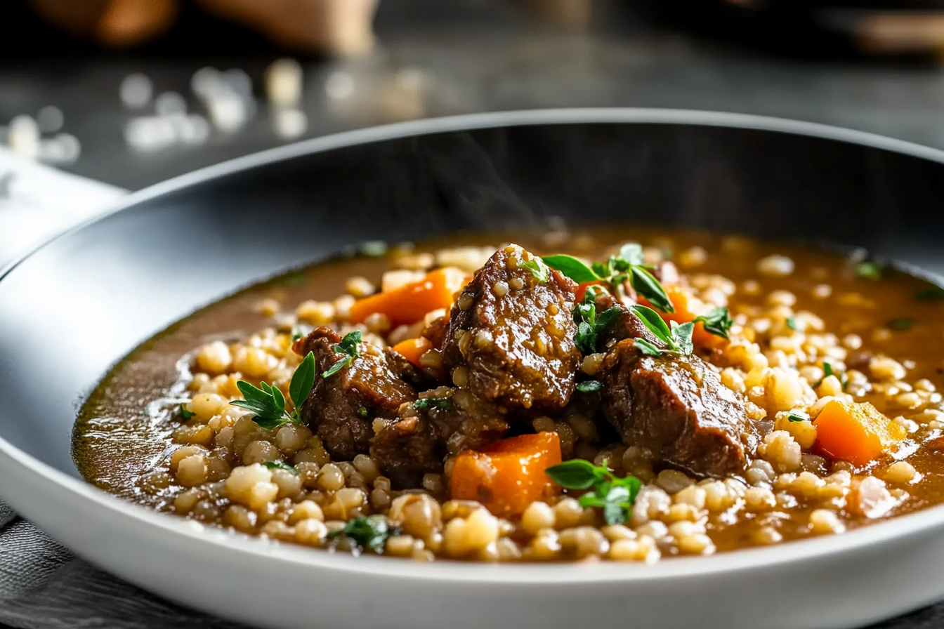 Beef and Barley Stew – Classic Recipe