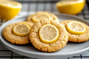 Almond Flour Lemon Cookies