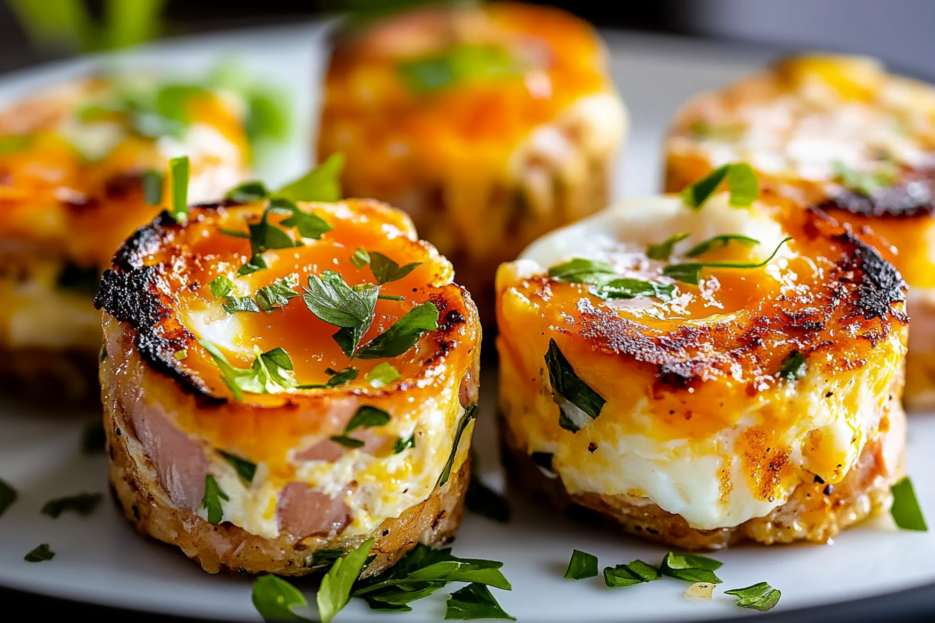 High-Protein Tuna Melt Egg Bites