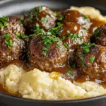 Salisbury Steak Meatballs 5 Salisbury Steak Meatballs
